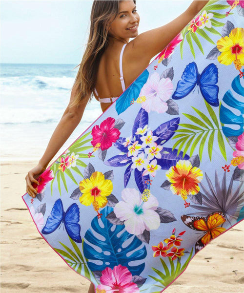 Sand Free Beach Towel | In Bloom | Tesalate